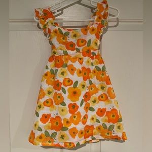 Angel Dear Bright Floral Print Two Piece Set with Diaper Cover, 18-24mo, NWT